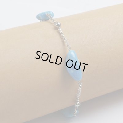 画像4: Pt900 アリゾナターコイズブレスレット