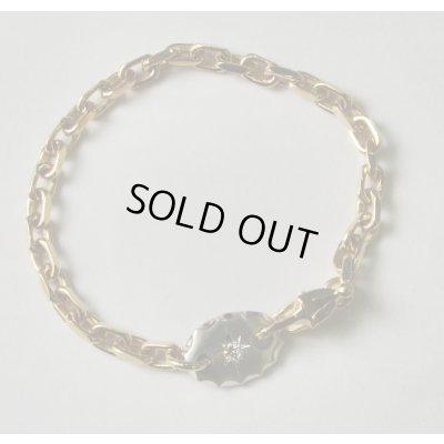 画像4: K18ダイヤモンド 入りブレスレット Pt900プレート付