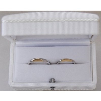 画像5: 【オーダー】【ペア・ブライダル】【参考商品】Pt900/K18オリジナルデザインマリッジリング（ハーフムーン）