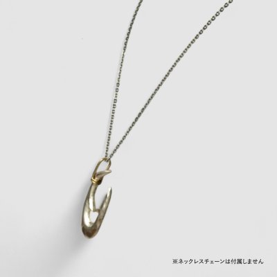 画像5: シルバー/K18 縄文釣り針 小
