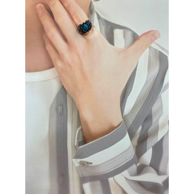 画像7: SV925ターコイズオリジナルダリヤリング