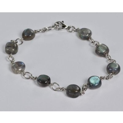 画像3: SV925ラブラドライトオリジナルブレスレット