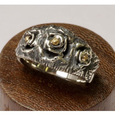 画像8: SV925/K18スリーローズリング