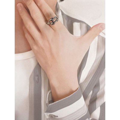 画像5: 【50%OFF】SV925ドラゴン爪リング