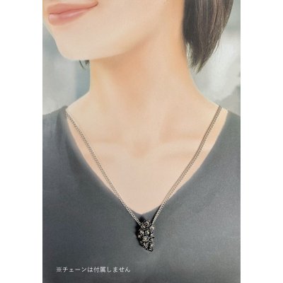 画像6: SV925重厚ローズ×K18 ペンダントトップ