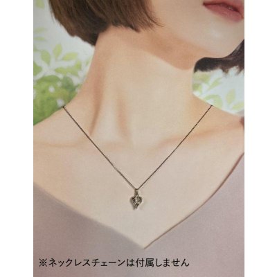 画像4: 【50%OFF】SV925星柄ハートペンダント