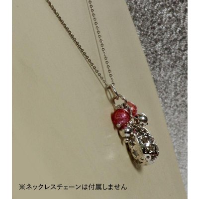 画像3: 【50%OFF】SV925星柄しずく&ベネチアンガラスペンダント