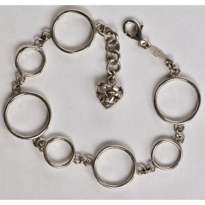 画像3: 【50%OFF】SV925ブレスレット　チャーム付き