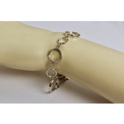 画像5: 【50%OFF】SV925ブレスレット　チャーム付き