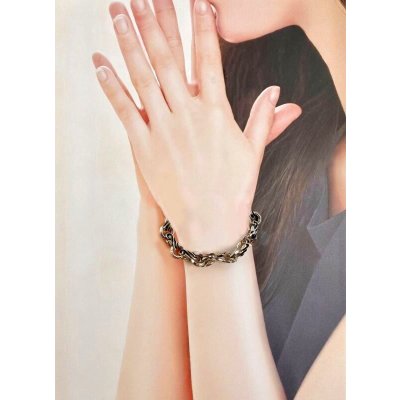 画像4: 【70%OFF】sv925アラベスク&リングスブレスレット