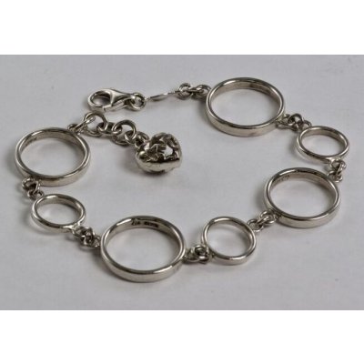 画像2: 【50%OFF】SV925ブレスレット　チャーム付き