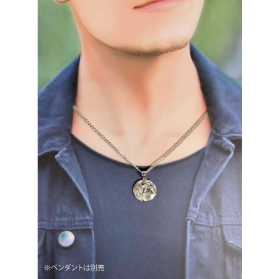 画像6: シルバー２面カット キヘイネックレス 約52cm