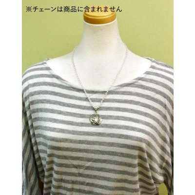 画像8: 【50%OFF】SV925ココペリ六角形ペンダントトップ
