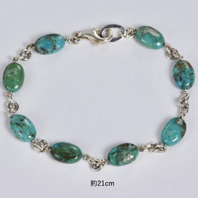 画像4: 【50%OFF】 ★現品限り★SV925ターコイズブレスレット