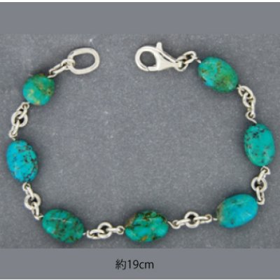 画像3: 【50%OFF】 ★現品限り★SV925ターコイズブレスレット