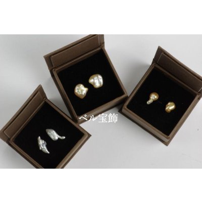 画像2: 【オーダー例】ケシパールピアス制作