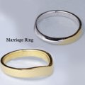 【オーダー例】K18を材料にマリッジリング制作(結婚指輪)