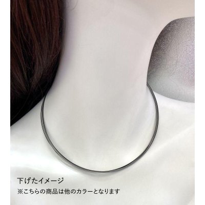画像5: 12連ワイヤーネックレス（ブラック）