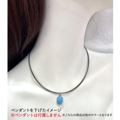 画像4: 12連ワイヤーネックレス（ゴールド×グレー）