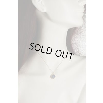 画像7: K10ブルーカルセドニーペンダントネックレス