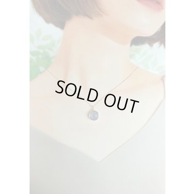 画像8: K10ブルーカルセドニーペンダントネックレス