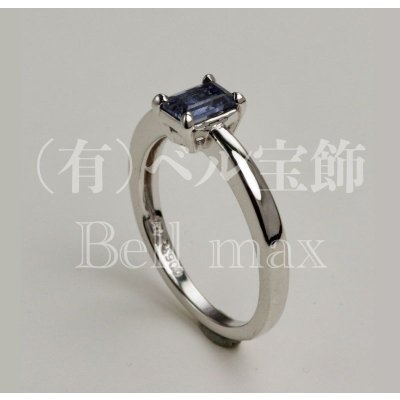 画像2: 【オーダー例】ブルースピネルにプラチナリング