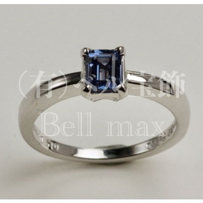 画像1: 【オーダー例】ブルースピネルにプラチナリング