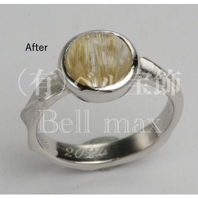 画像3: 【オーダー例】Pt900ルチルクォーツリング