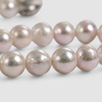 画像3: 【お値打ち品】アコヤパール 約9×9.5mmパールネックレス