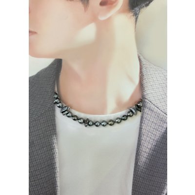 画像9: 黒蝶バロックパール×黒蝶ケシパールネックレス