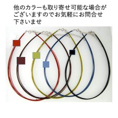 画像6: 【取り寄せ商品】12連ワイヤーネックレス（ブラック×グレー）