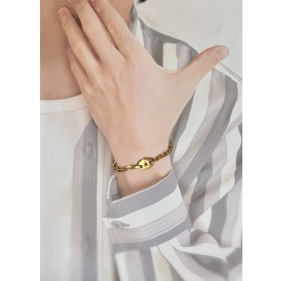 画像11: 【受注生産品】K18 ルビープレート付きブレスレット