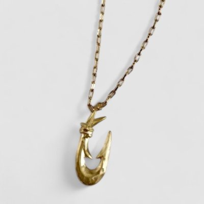 画像10: K18縄文釣り針 小 ペンダント