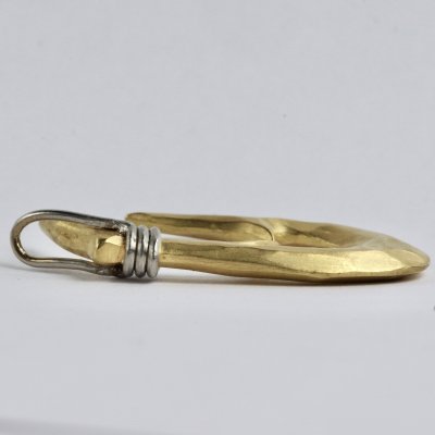 画像3: Pt900/K18 縄文釣り針 大 ペンダント