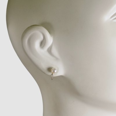 画像3: K14WGアコヤパールイヤリング