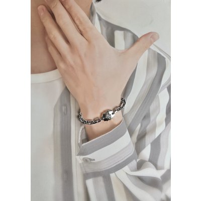 画像9: 【受注生産品】Pt900ダイヤモンドプレート付きブレスレット