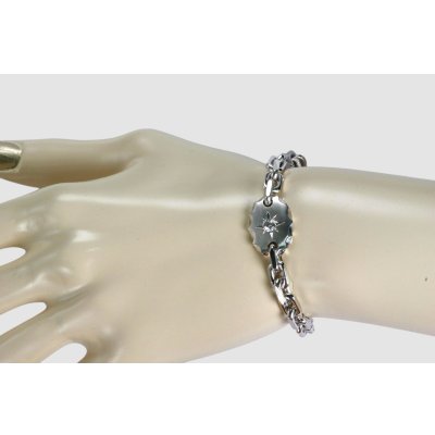 画像5: 【受注生産品】Pt900ダイヤモンドプレート付きブレスレット