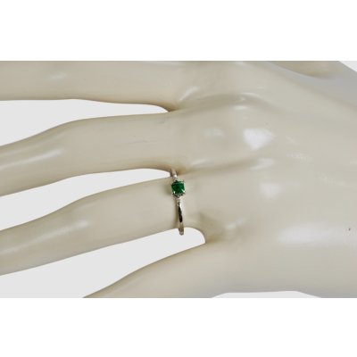 画像4: Pt900エメラルドリング(0.20ct)