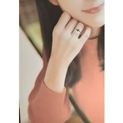 画像6: K18サファイアリング(0.49ct)