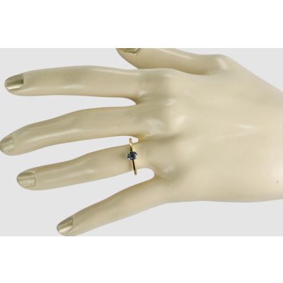 画像5: K18サファイアリング(0.49ct)