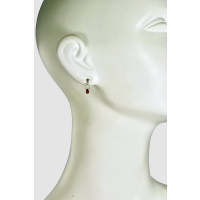 画像5: ガーネットチタンピアス