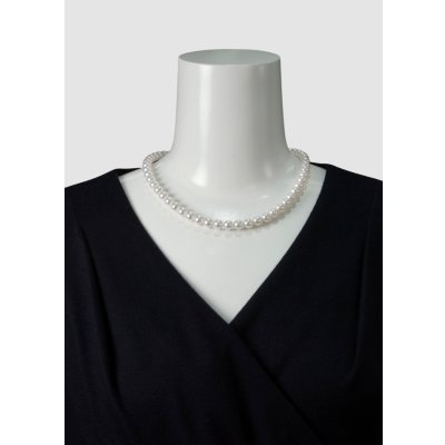 画像6: ★真珠てりクロス付き★アコヤパールネックレス