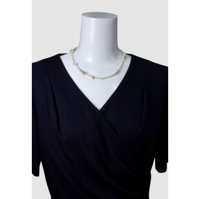 画像6: 白蝶ケシ×アコヤパールネックレス