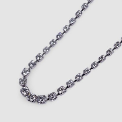 画像2: Pt850 ダイヤモンド1.00ct ネックレス