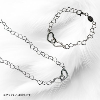 画像6: 【60%OFF】sv925ハートチェーンブレスレット