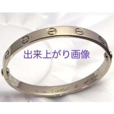 画像5: 【Cartier】カルティエラブブレス・ホワイトゴールドのネジ（ビス）1本制作加工取り付け調整