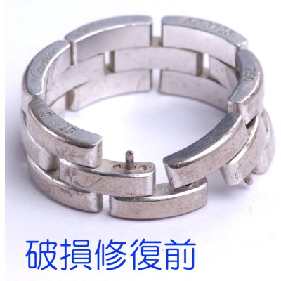 画像4: カルティエマイヨンパンテールリングの修復