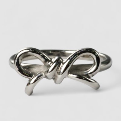 画像1: sv925 縁結びリボンリングMARU