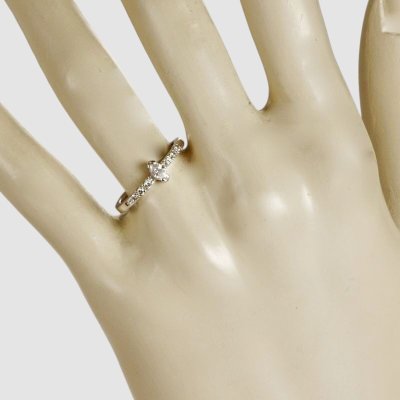 画像5: Pt900マーキスダイヤモンドリング