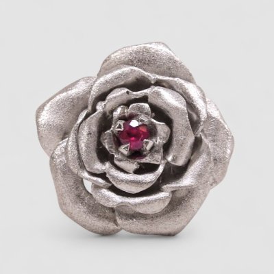 画像2: SV925/ルビー ローズリング